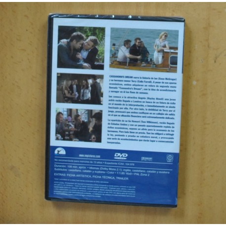 CASSANDRAS DREAM - DVD