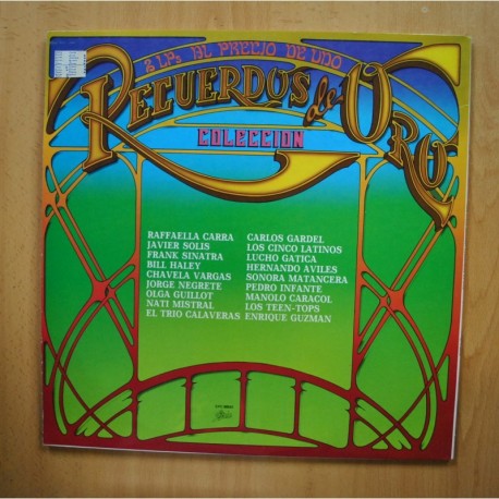 LOS 5 LATINOS - RECUERDOS DE ORO - GATEFOLD 2LP