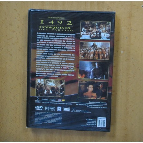 1492 LA CONQUISTA DEL PARAISO - DVD