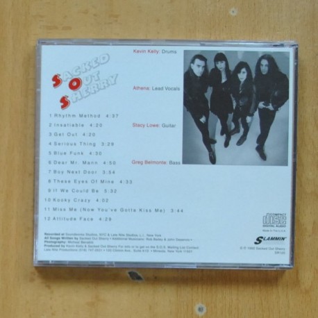 SACKED OUT SHERRY - SACKED OUT SHERRY - CD