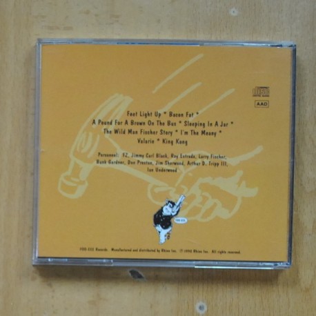 FRANK ZAPPA - OUR MAN IN NIRVANA - CD