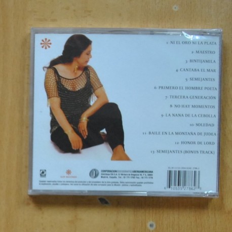 LOLE - NI EL ORO NI LA PLATA - CD