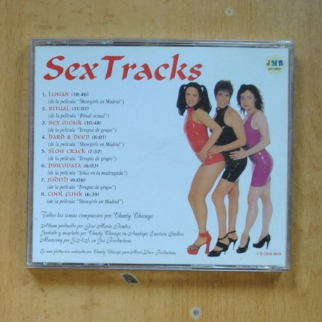 CHARLY CHICAGO - SEX TRACKS MUSICA PARA LAS PELICULAS DE JOSE MARIA PONCE - CD