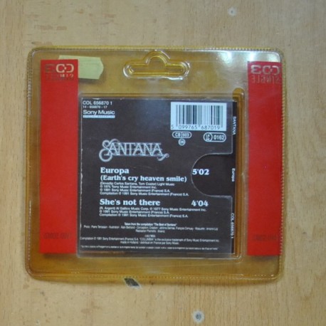 SANTANA - EUROPA / SHES NOT THERE - MINI CD