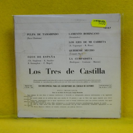 LOS 3 DE CASTILLA - LAMENTO BORICANO + 3 - EP