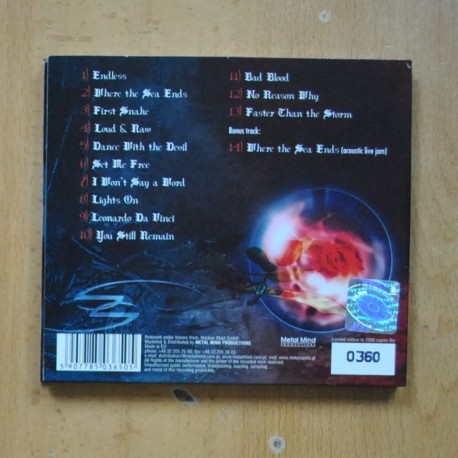 SECRET SPHERE - HEART & ANGEL - CD