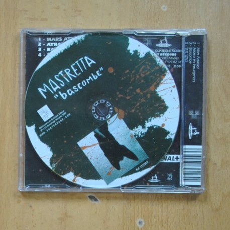 MASTRETTA - BASCOMBE - CD SINGLE