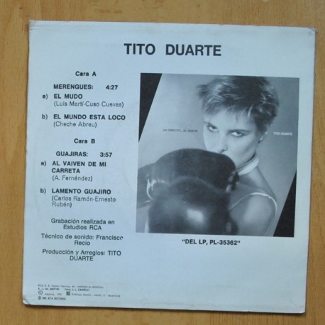 TITO DUARTE - EL MUDO + 3 - PROMO EP