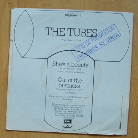 THE TUBES - ES UNA BELLEZA - PROMO SINGLE