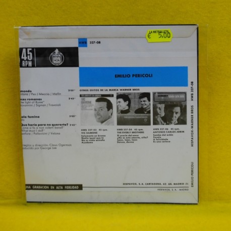 EMILIO PERICOLI - IL MUNDO + 3 - EP