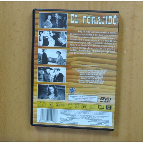 EL FORAJIDO - DVD
