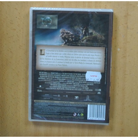 EL SEÃOR DE LOS ANILLOS LAS DOS TORRES - DVD