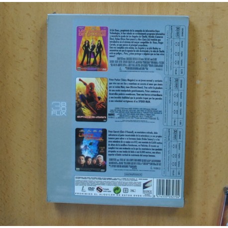 LOS ANGELES DE CHARLIE / SPIDERMAN / LIMITE VERTICAL - DVD