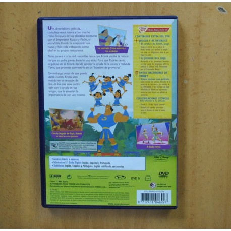 EL EMPERADOR Y SUS LOCURAS 2 - DVD