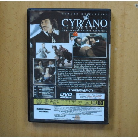 CYRANO DEBERGERAC - DVD