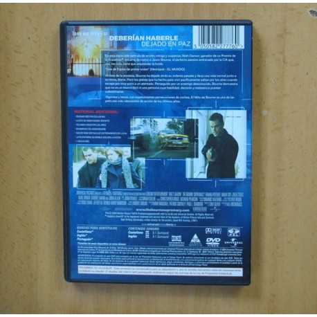 EL MITO DE BOURNE - DVD