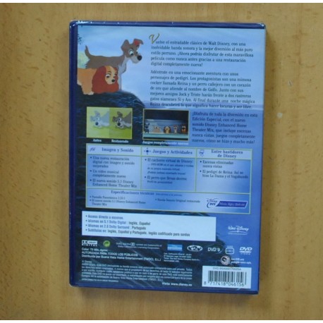 LA DAMA Y EL VAGABUNDO - DVD