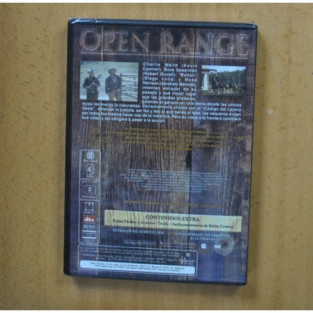 OPEN RANGE - DVD