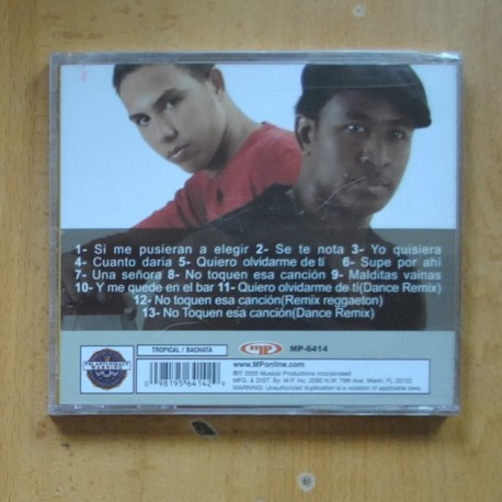 GARY & NIWTON - BACHATA PARA DOS - CD