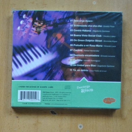 HAVANA JAM SESSION - DESCARGA AJIACO - CD
