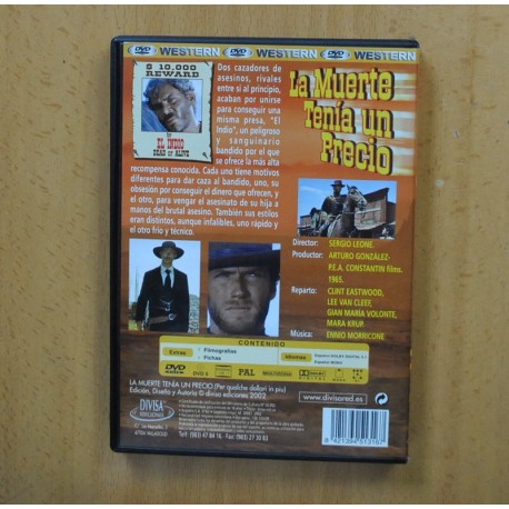 LA MUERTE TENIA UN PRECIO - DVD