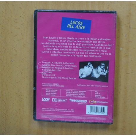 LOCOS DEL AIRE - DVD