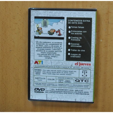 LA MUERTE DE ARENSIVIA - DVD