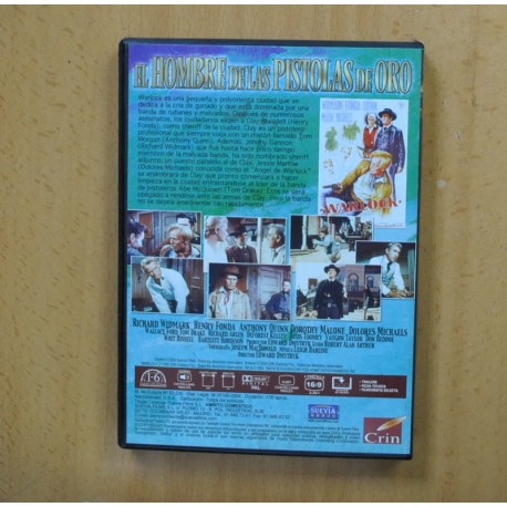 EL HOMBRE DE LAS PISTOLAS DE ORO - DVD