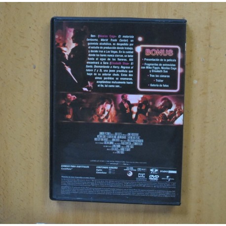 LEAVING LAS VEGAS - DVD