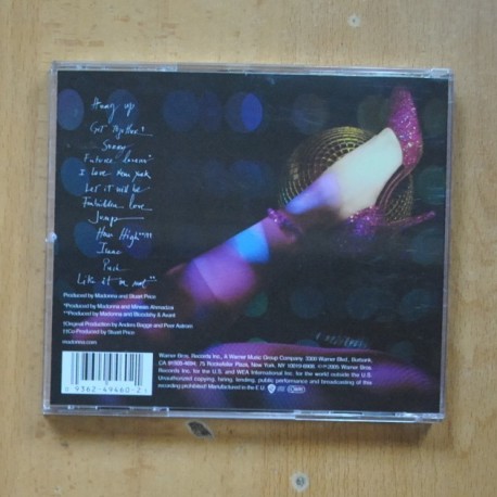 MADONNA - CONFESSIONS ON A DANCE FLOOR - CD