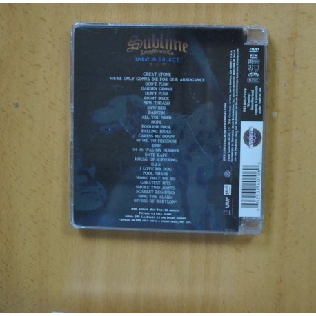 SUBLIME - LIVE AT THE PALACE - CD