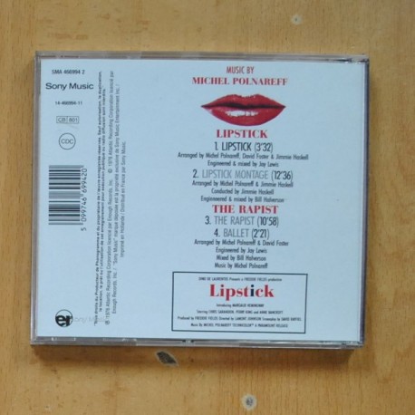 MICHEL POLNAREFF - LIPSTICK - CD
