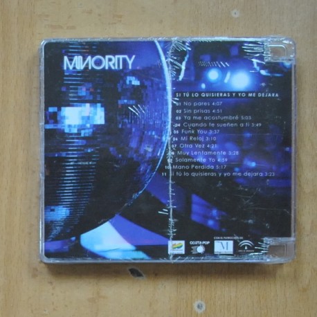 MINORITY - SI TU LO QUISIERAS Y YO ME DEJARA - CD