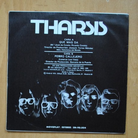 THARSIS - QUE MAS DA - SINGLE