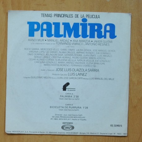 VARIOS - PALMIRA - SINGLE