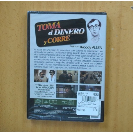 TOMA EL DINERO Y CORRE - DVD