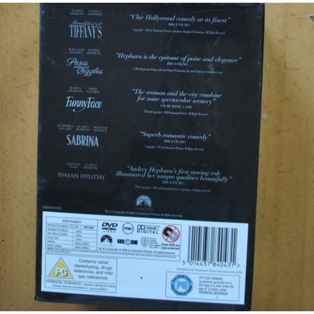 THE AUDREY HEPBURN COLLECTION - VERSION ORIGINAL - DVD