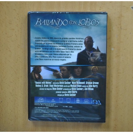 BAILANDO CON LOBOS - DVD