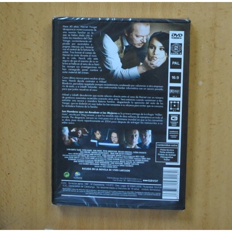 LOS HOMBRES QUE NO AMABAN A LAS MUJERES - DVD