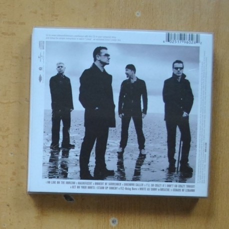 U2 - NO LINE ON THE HORIZON - CD