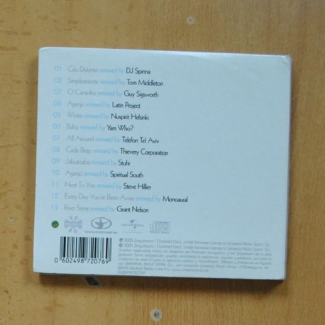 BEBEL GILBERTO - REMIXES - CD