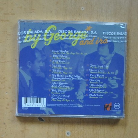 VARIOS - GEORGE AND IRA - CD