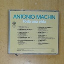 ANTONIO MACHIN - TODA UNA VIDA - CD