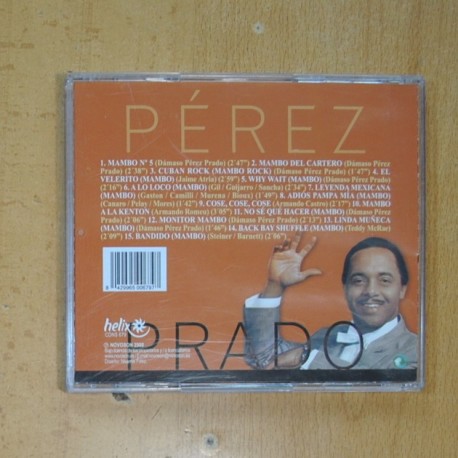PEREZ PRADO - PEREZ PRADO - CD