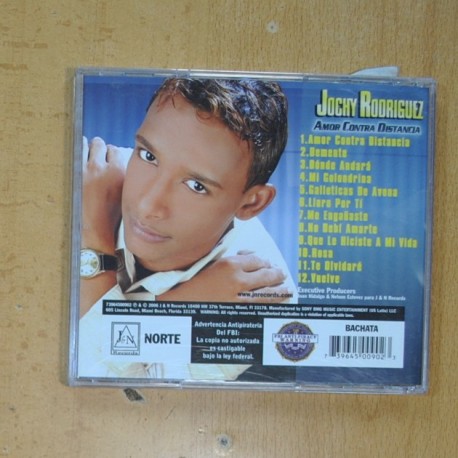 JOCHY RODRIGUEZ - AMOR CONTRA DISTANCIA - CD
