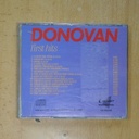 DONOVAN - FIRST HITS - CD