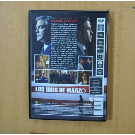 LOS IDUS DE MARZO - DVD