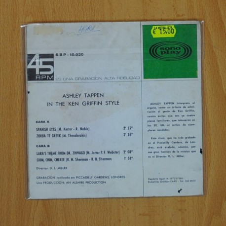 VARIOS - SPANIS EYES + 3 - EP