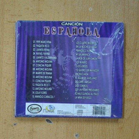 VARIOS - CANCION ESPAÃOLA - CD