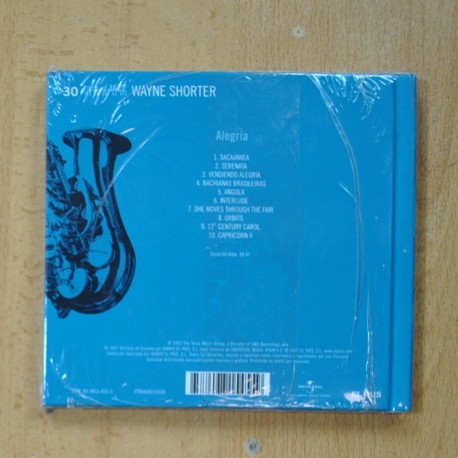 WAYNE SHORTER - ALEGRIA - CD